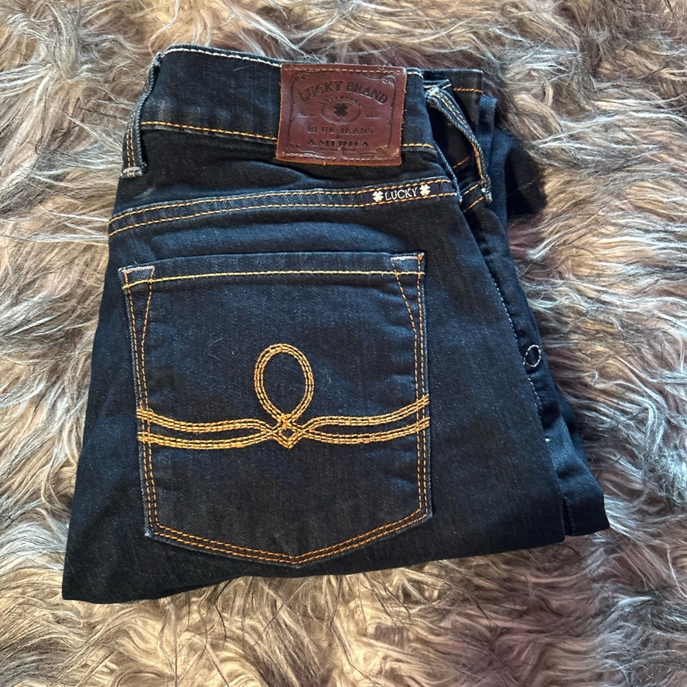 ⭒ lucky brand sofia skinny jeans